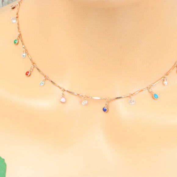 "Minimalist Necklace Chain, Elegant Jewelry for Women & Girls | MLCRC1282 - Picture 7 of 10